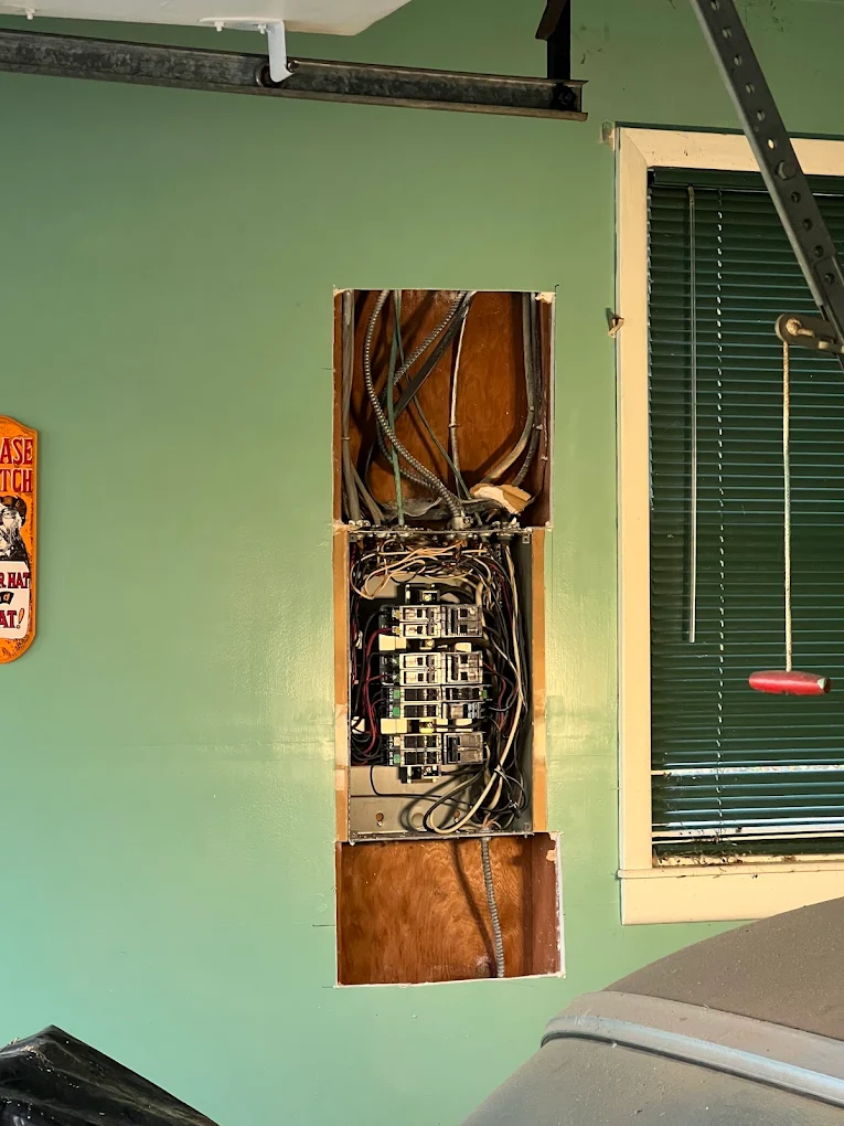 rewiring of wall of NJ home